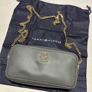 Tommy Hilfiger Crossbody Bag with Gold Chain